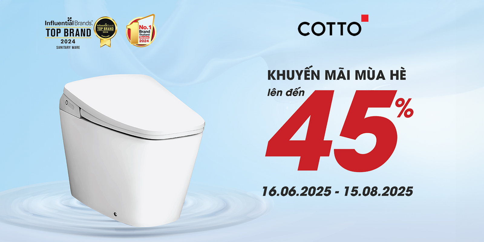 Cotto - Khuyến mãi hè lên đến 45%