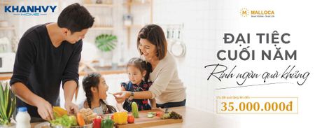 MALLOCA - Đại tiệc cuối năm - Rinh ngàn quà khủng tại Khánh Vy Home