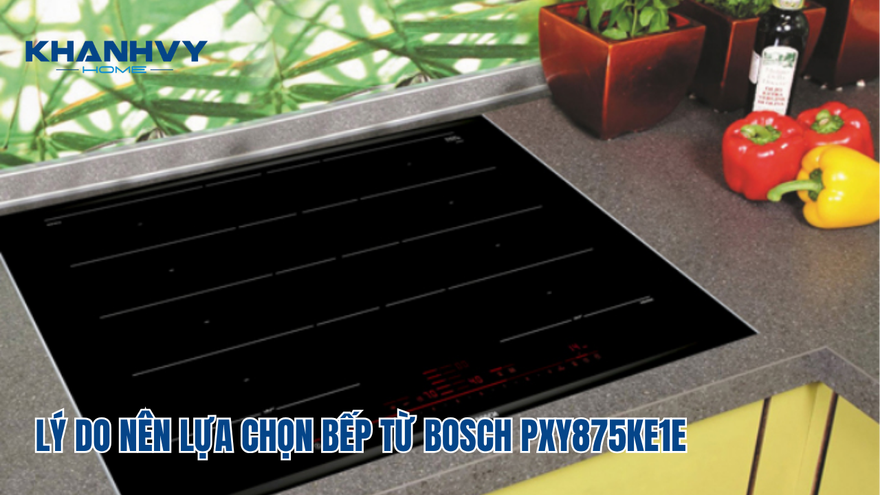 LÝ DO NÊN LỰA CHỌN BẾP TỪ BOSCH PXY875KE1E