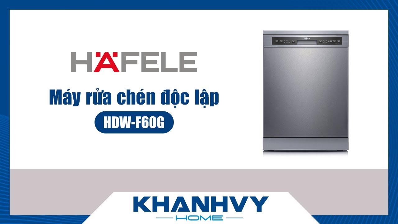 [Đánh giá] Máy rửa chén Hafele HDW-F60G 535.29.590 – CÓ ĐÁNG MUA?