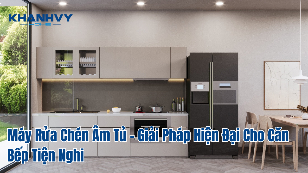 Máy Rửa Chén Âm Tủ – Giải Pháp Hiện Đại Cho Căn Bếp Tiện Nghi