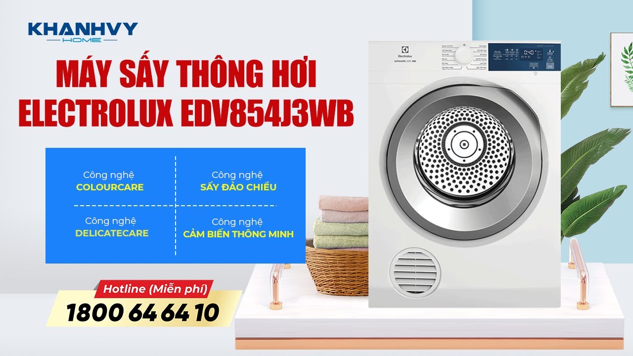 Hướng Dẫn Sử Dụng Máy Sấy Electrolux EDV854J3WB: Tận Hưởng Cuộc Sống Hiện Đại