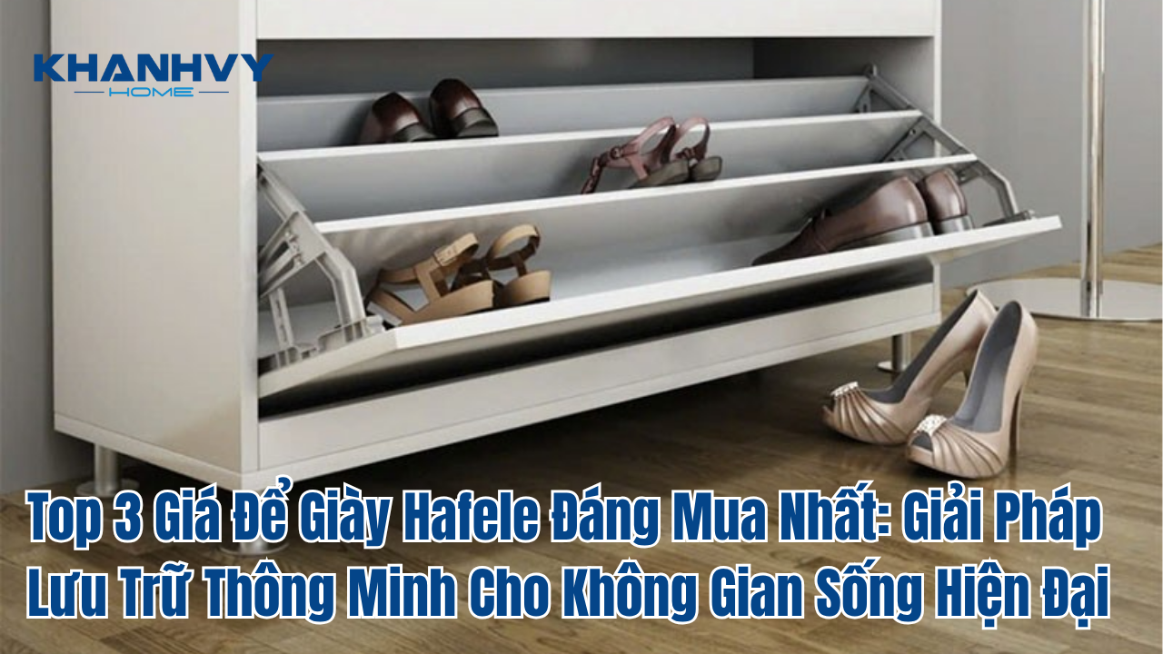 Top 3 Giá Để Giày Hafele Đáng Mua Nhất: Giải Pháp Lưu Trữ Thông Minh Cho Không Gian Sống Hiện Đại
