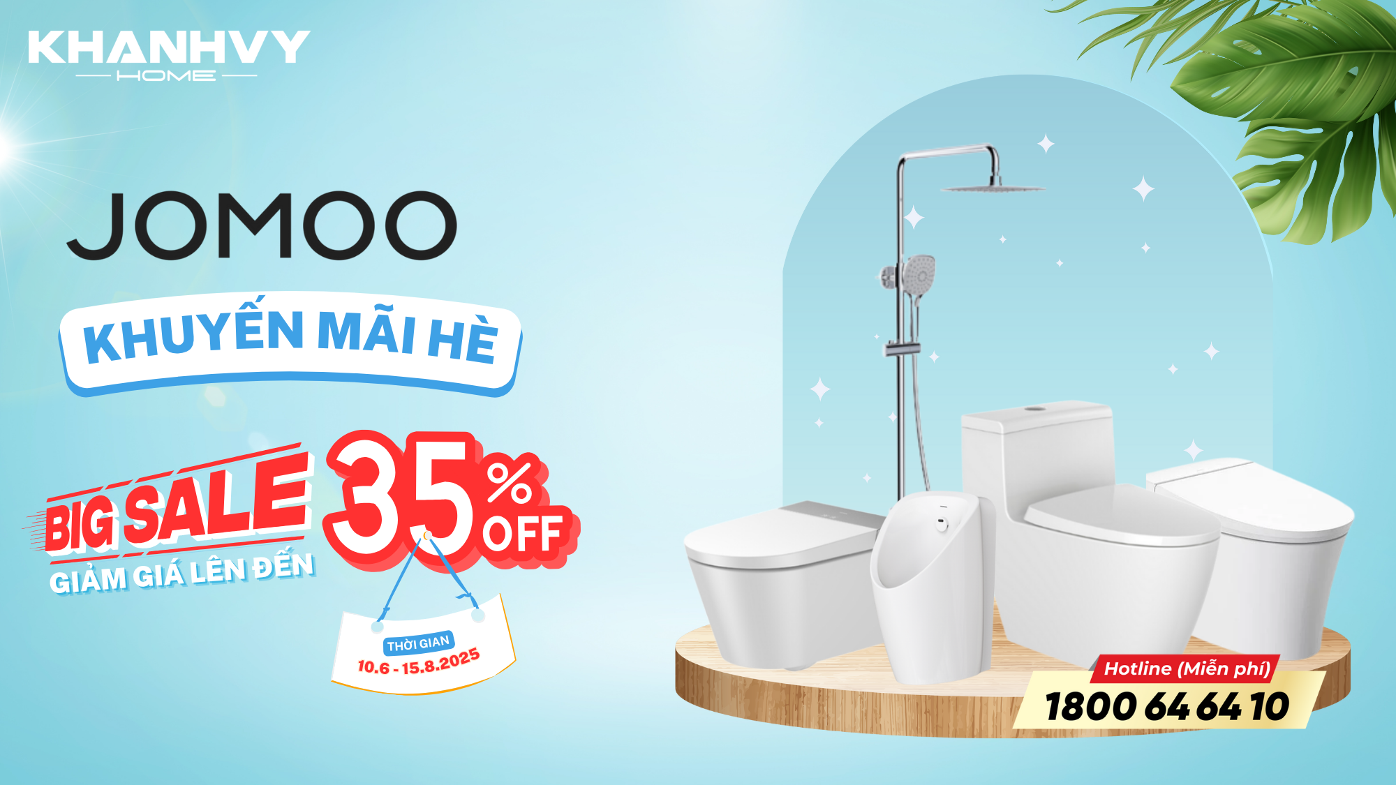 Khánh Vy Home – Keyshop chính thức của JOMOO tại TP.HCM