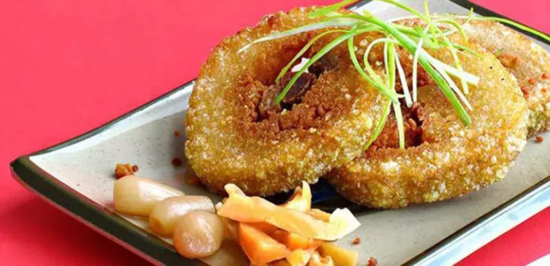 Chiên bánh tét bằng nồi chiên không dầu thơm ngon chỉ 5 phút