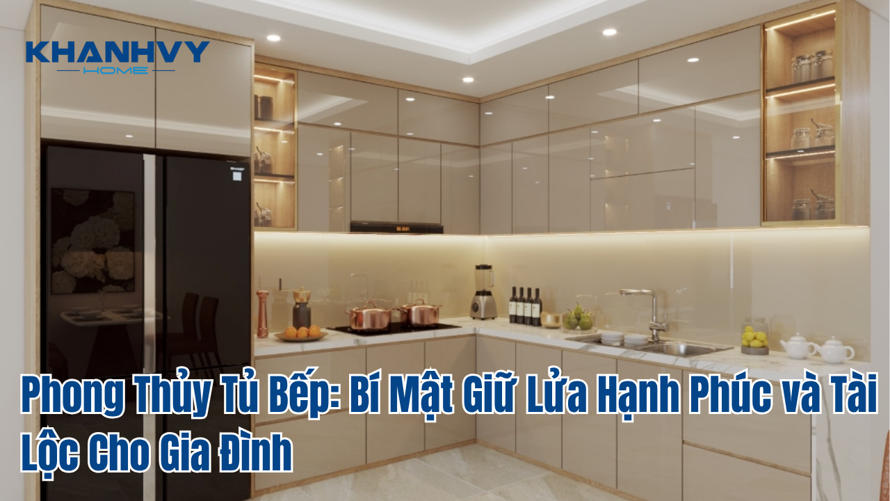 Phong Thủy Tủ Bếp: Bí Mật Giữ Lửa Hạnh Phúc và Tài Lộc Cho Gia Đình