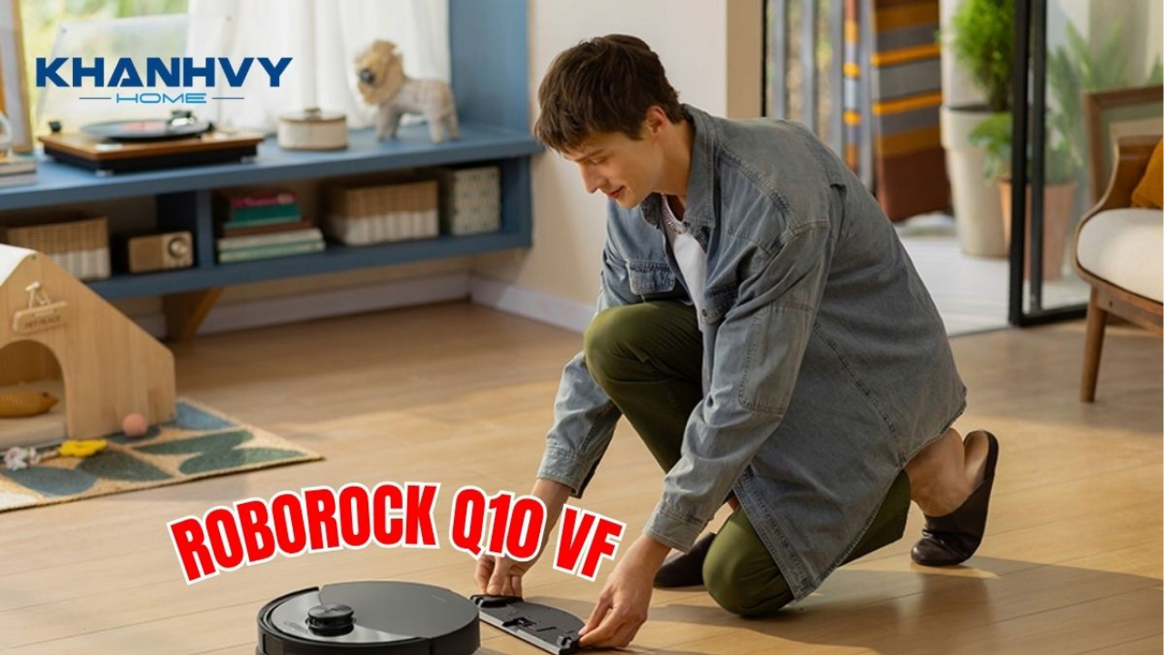 Review máy hút bụi Robot Roborock Q10 VF thông minh