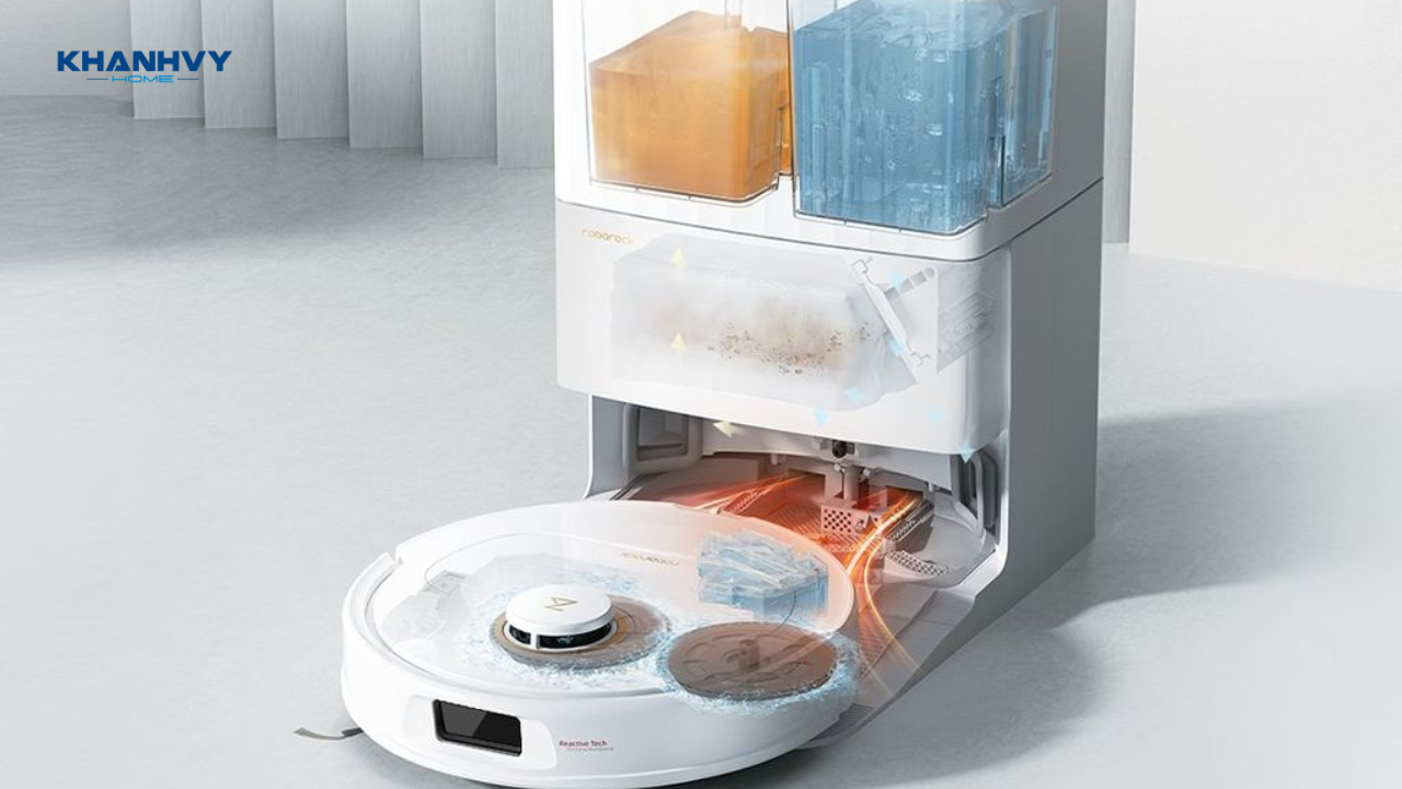 Robot hút bụi tự giặt giẻ Roborock QRevo C Pro