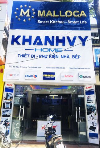 Showroom Khánh Vy Home cao cấp tại 733 Bà Triệu, P. Trường Thi, Tp. Thanh Hóa