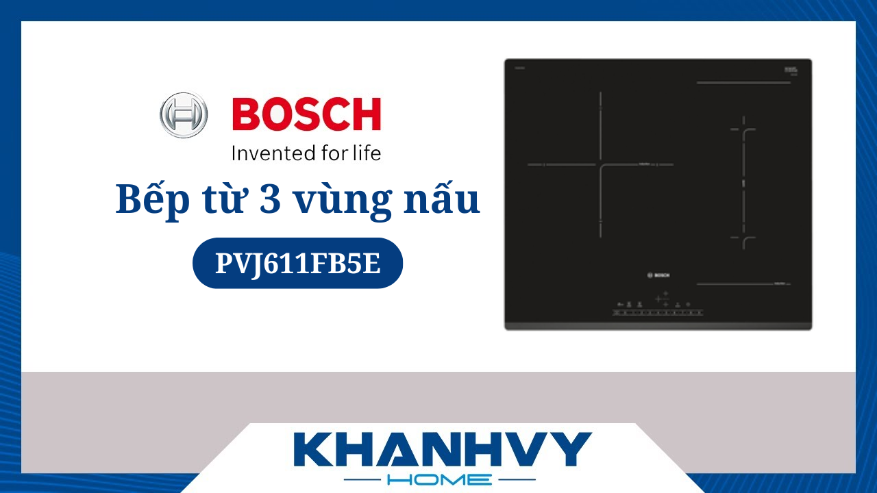 Bếp từ Bosch PVJ611FB5E Series 6 có đáng mua? [Đánh giá chi tiết]
