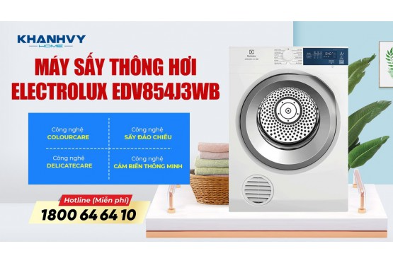 Hướng Dẫn Sử Dụng Máy Sấy Electrolux EDV754H3WB: Giải pháp giặt giũ hiện đại