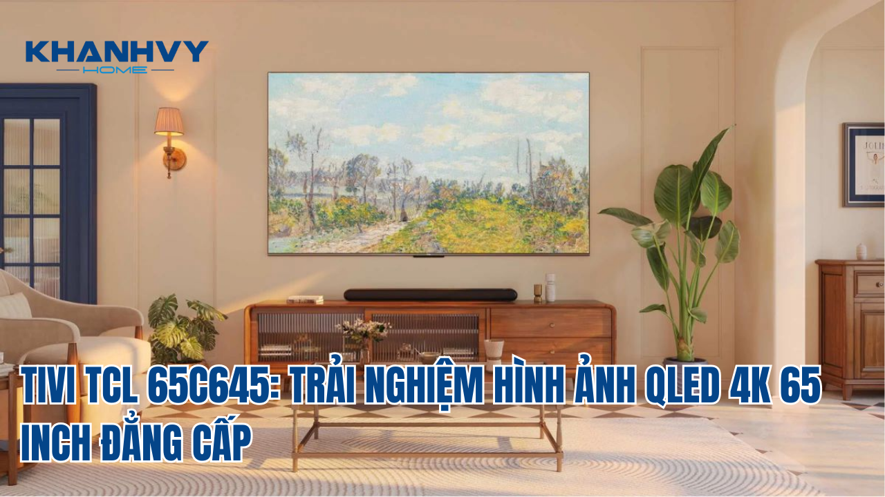 TIVI TCL 65C645: TRẢI NGHIỆM HÌNH ẢNH QLED 4K 65 INCH ĐẲNG CẤP