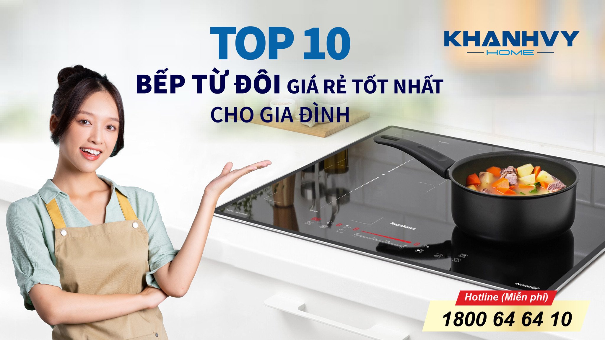 Top 10 Bếp Từ Đôi Giá Rẻ Tốt Nhất: Bền, Đẹp và An Toàn Cho Gia Đình!