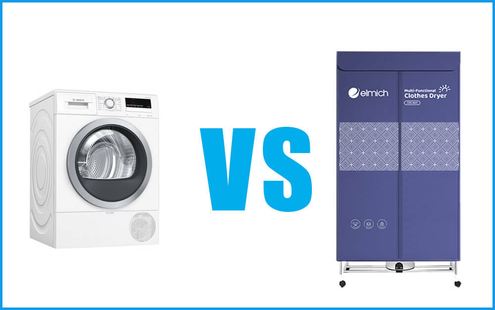 So sánh máy sấy quần áo và tủ sấy quần áo – Nên chọn loại nào?