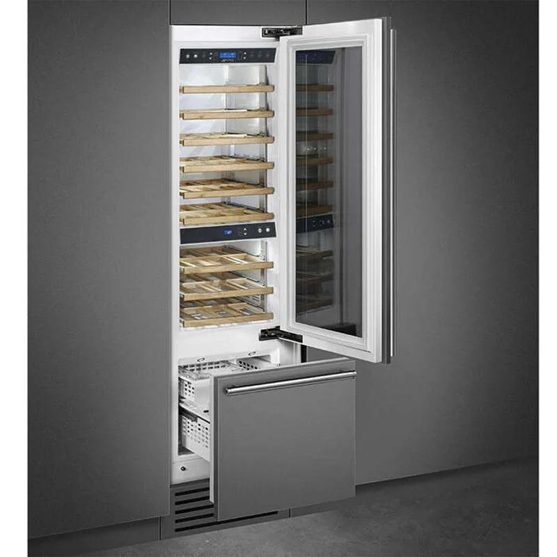 Đánh giá tủ rượu âm Smeg WI66RS 535.14.403 – Lưu giữ rượu vang thượng hạng cho gia đình