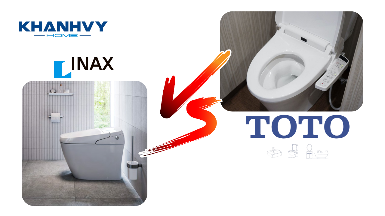 So sánh bồn cầu inax và toto - Đâu là lựa chọn đúng đắn?