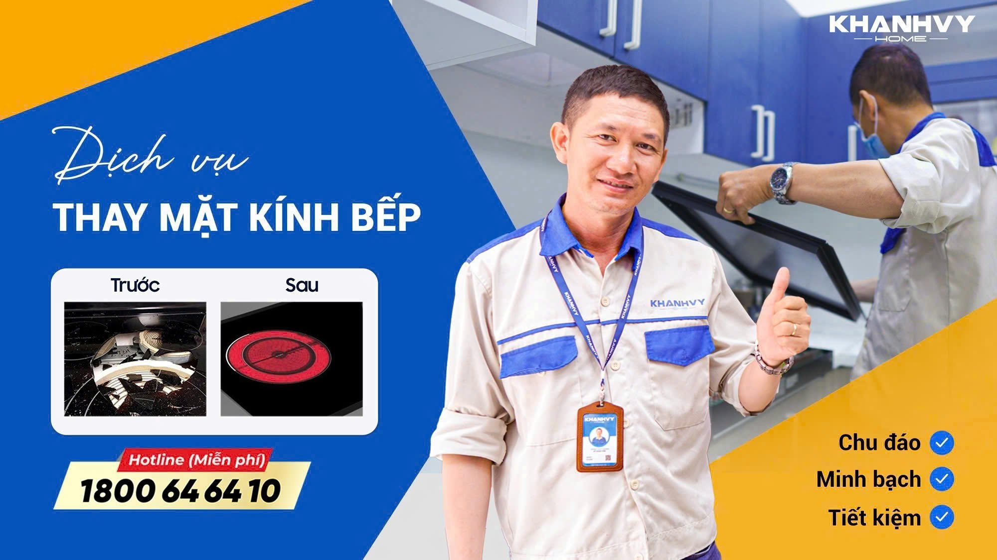 KHÁNH VY HOME - ĐỐI TÁC LÝ TƯỞNG VỚI DỊCH VỤ SỬA CHỮA THIẾT BỊ BẾP UY TÍN VÀ NHANH CHÓNG!
