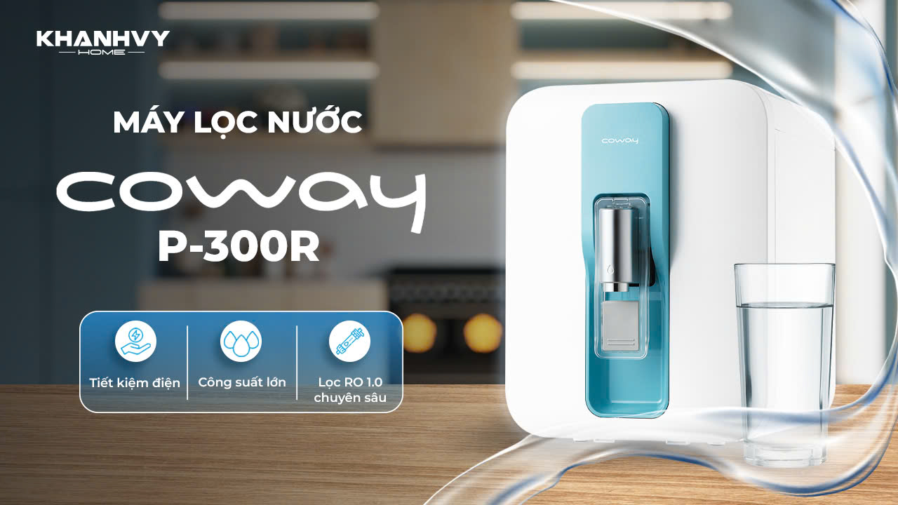 Máy Lọc Nước Coway P-300R Có Đáng Đầu Tư? [Đánh Giá Chi Tiết]