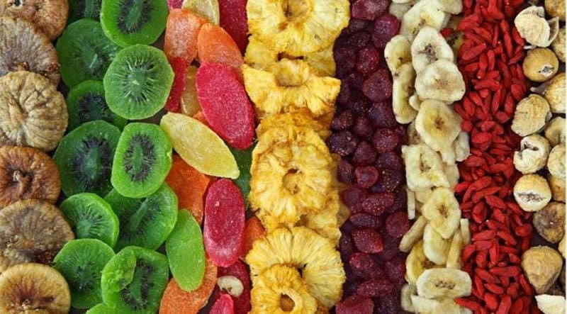 Trái cây sấy khô ngon ngất ngây