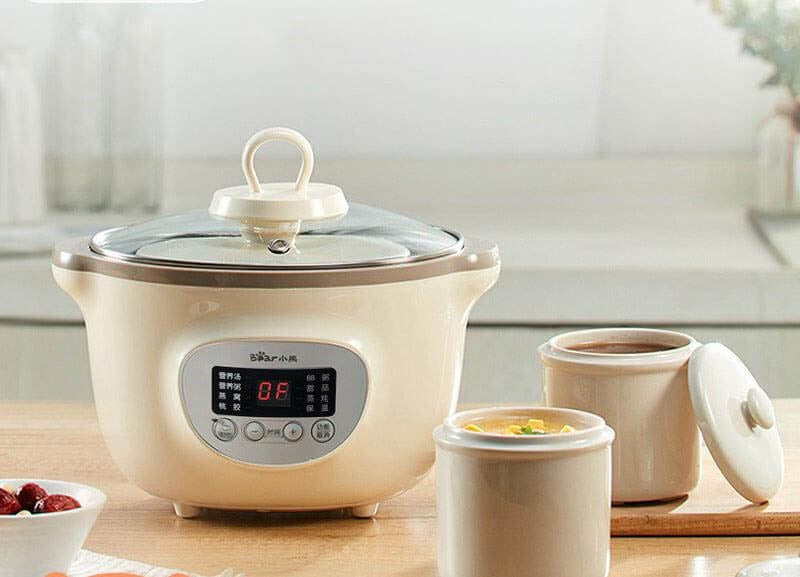 Nồi nấu cháo chậm đa năng và tiện dụng