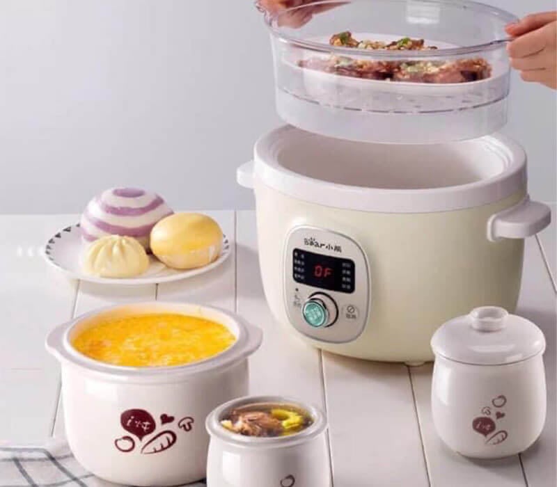 Nồi nấu cháo chậm là một thiết bị đa năng