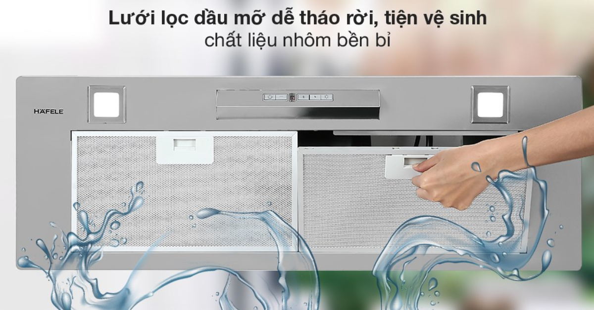 Hướng dẫn sử dụng Máy hút mùi âm tủ Hafele TỦ HH-BI79A 533.80.038