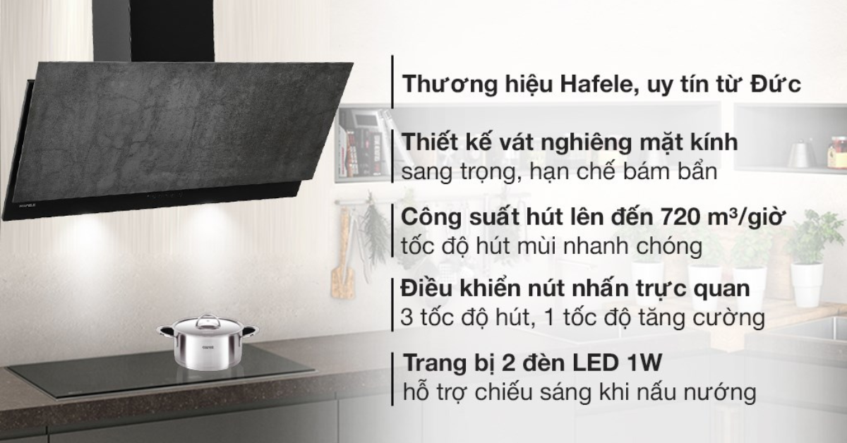 Máy hút mùi Hafele HH-WVS90A 533.86.003