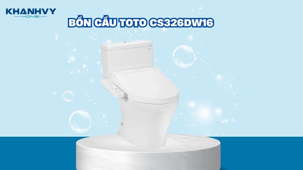 Bồn cầu TOTO mã CS326DW16