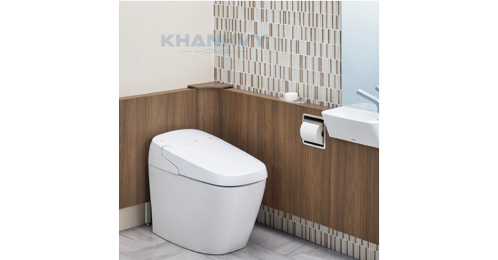 Công nghệ AQUA CERAMIC và PLASMACLUSTER trên bồn cầu INAX AC-G216VN