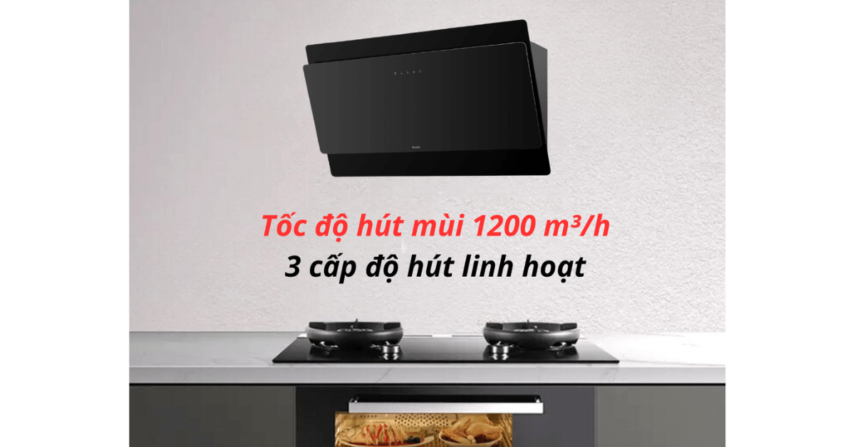 Đặc điểm nổi bật của Máy hút khói khử mùi áp tường Malloca MC 9086HS
