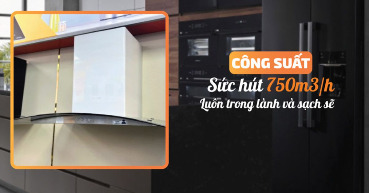 Hướng dẫn sử dụng Máy hút khói khử mùi áp tường Malloca MC 750E