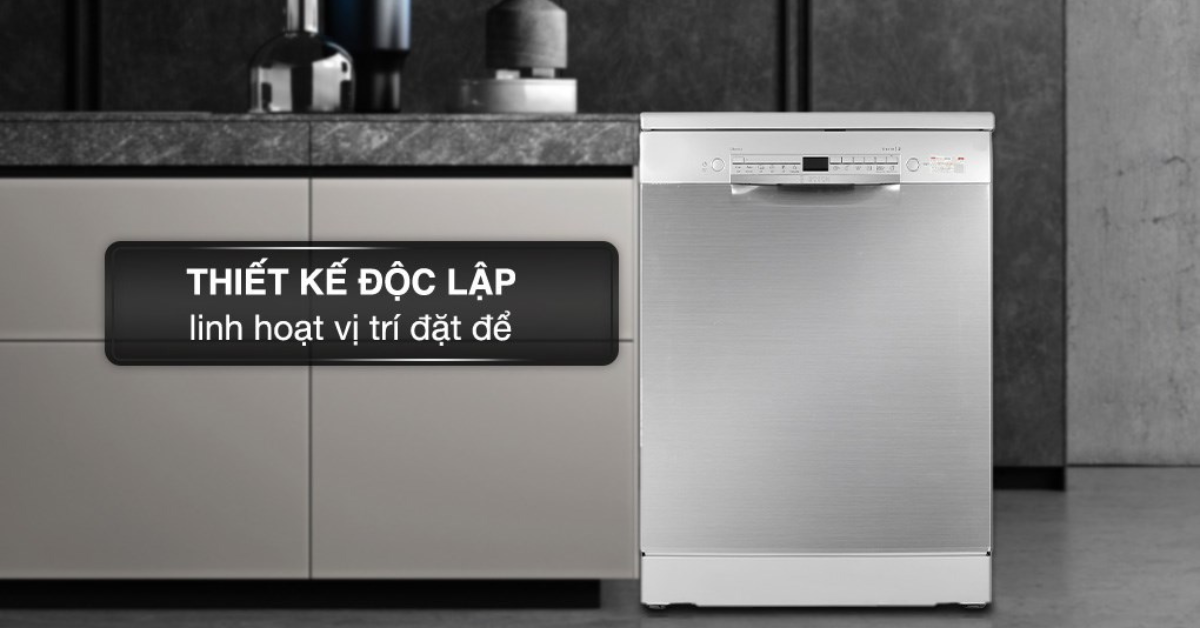 Máy rửa chén độc lập Bosch SMS2HAI12E HMH Series 2 13 bộ