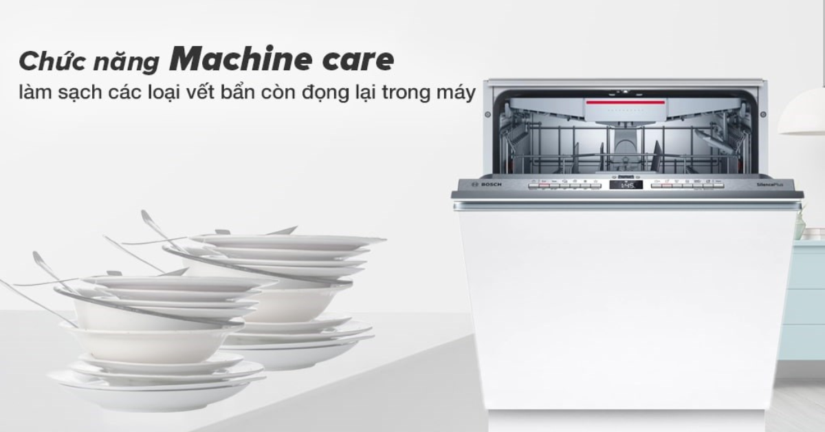 Máy rửa chén âm tủ Bosch SMV4ECX14E Series 4, 13 bộ, Home connect