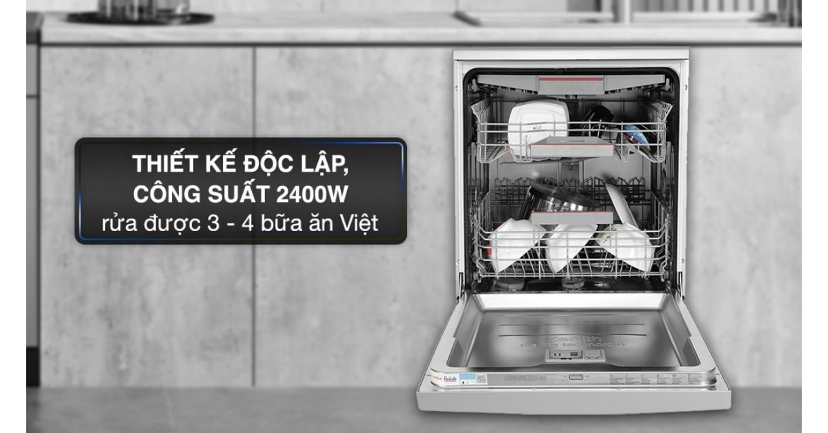 Máy rửa chén độc lập Bosch SMS6ZCI49E