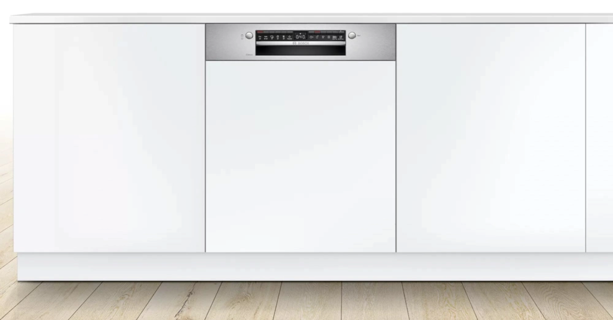 Máy rửa chén bán âm Bosch SMI4HCS48E Series 4, Home connect 14 bộ