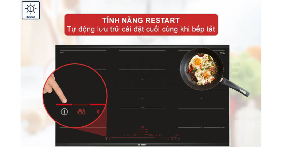 Bếp từ Bosch PXX975DC1E Series 8 - Cao cấp, hiện đại