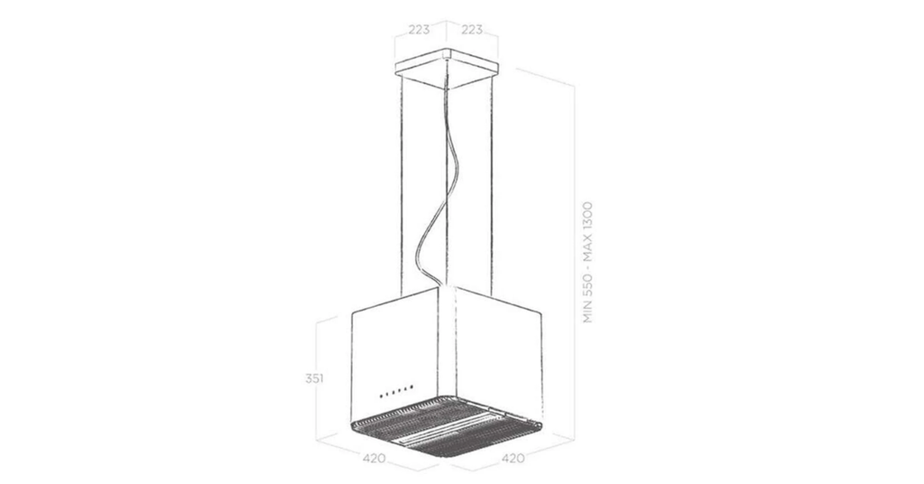 Hướng dẫn sử dụng Máy hút mùi đảo Elica PIX WHF42 PRF0145561