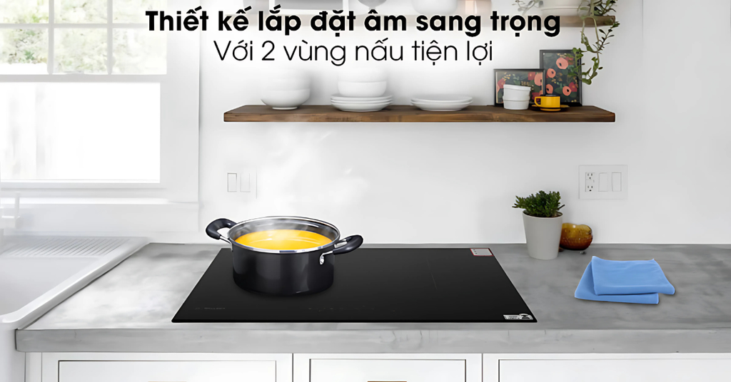 Giới thiệu sản phẩm Bếp điện từ kết hợp Malloca MIR 772
