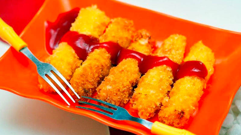 Phôi mai que từ phô mai con bò cười