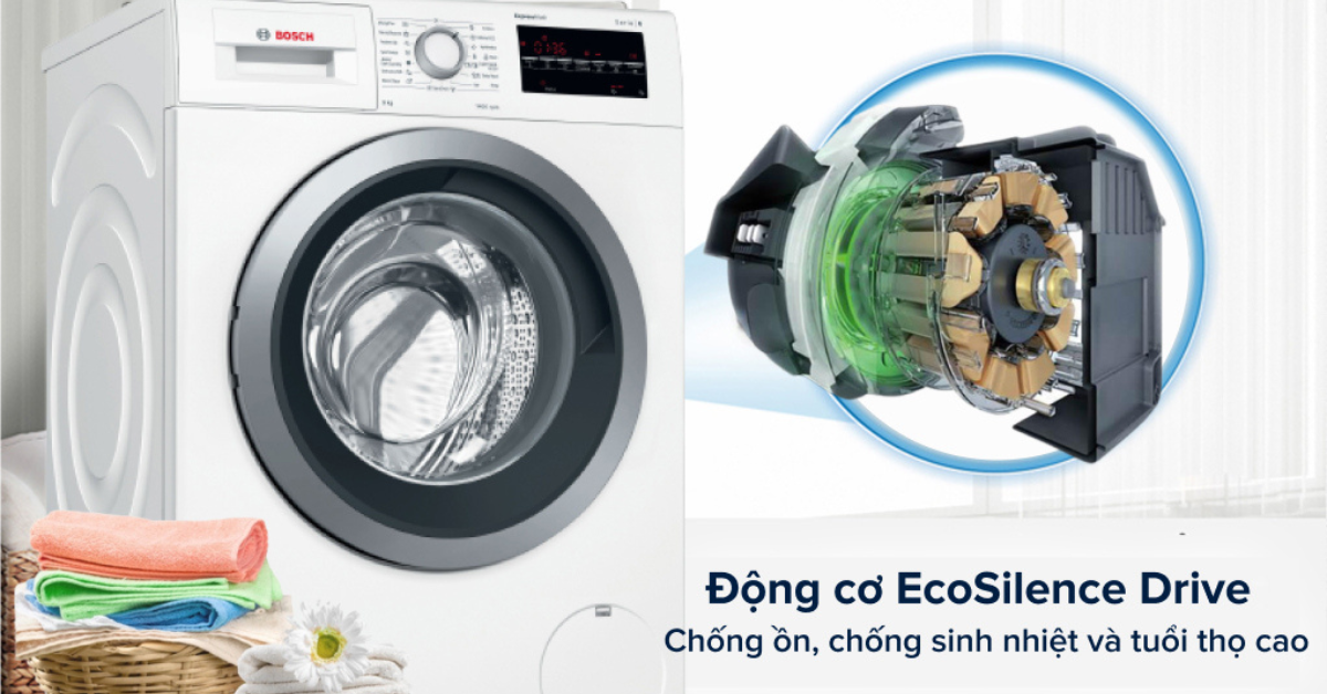 Đặc điểm nổi bật của Máy giặt Bosch WAT28482SG TGB 9kg - Series 6