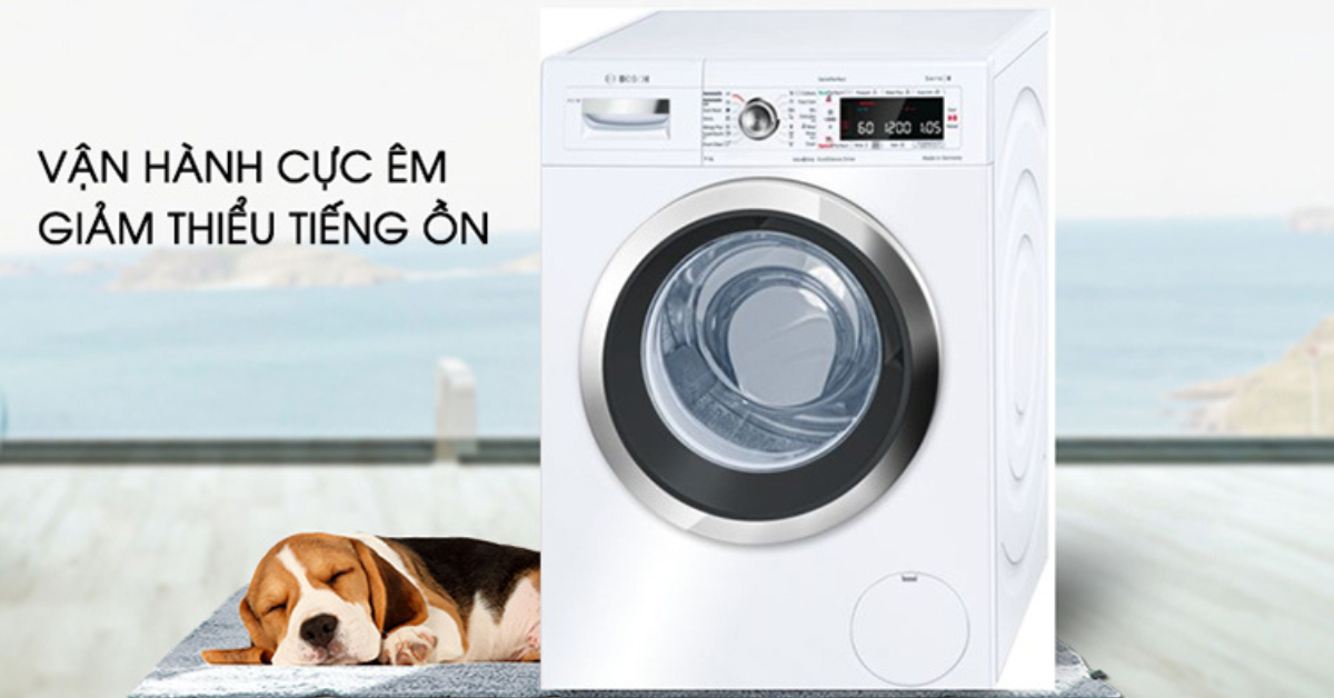 Hướng dẫn sử dụng Máy giặt Bosch WAW28440SG 8kg Series 8