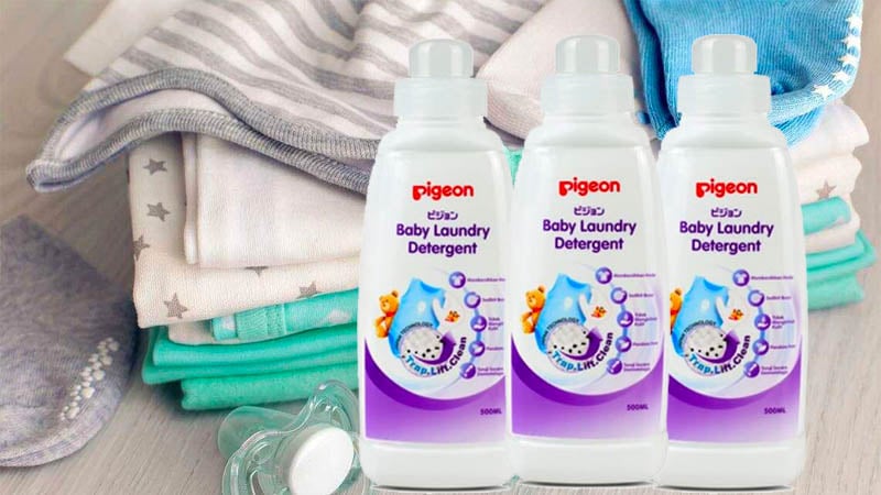 Nước giặt cho trẻ sơ sinh Pigeon