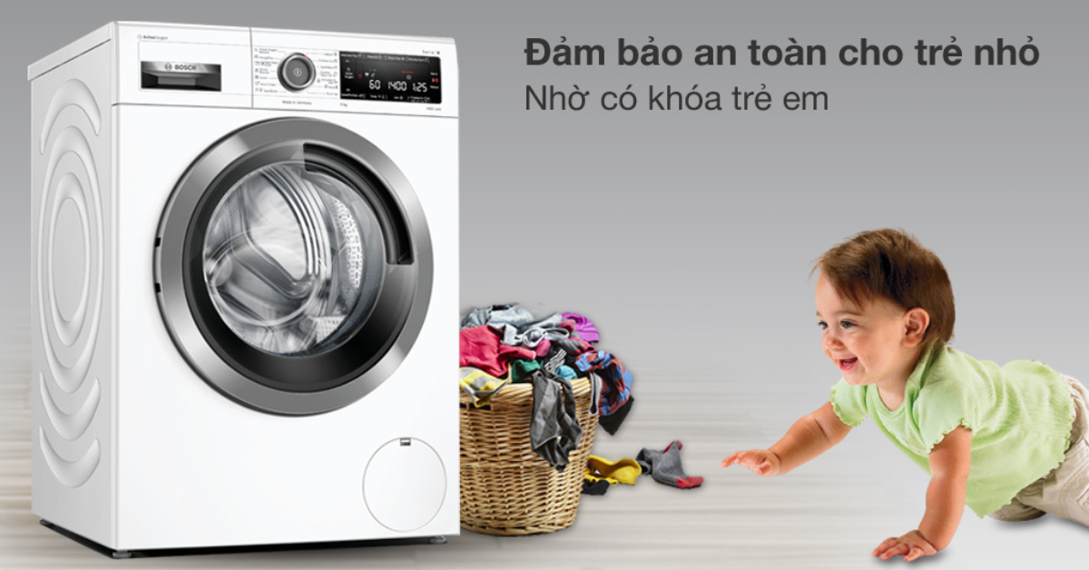 Hướng dẫn sử dụng Máy giặt ActiveOxygen Bosch WAV28L40SG 9kg - Series 8