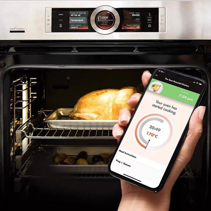Chế độ nấu trên lò nướng Bosch series 8