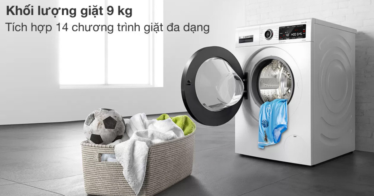 Máy giặt ActiveOxygen Bosch WAV28L40SG 9kg - Series 8