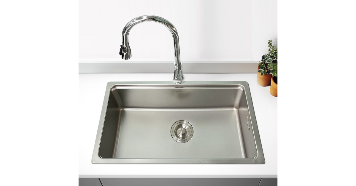 Chậu rửa chén chống xước Luxusspüle Maadela MDS-6844FSU Edersee
