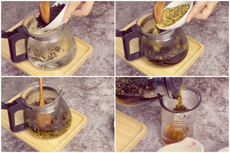 Ủ trà từ 20-30 phút trong nhiệt độ khoảng 85 độ C