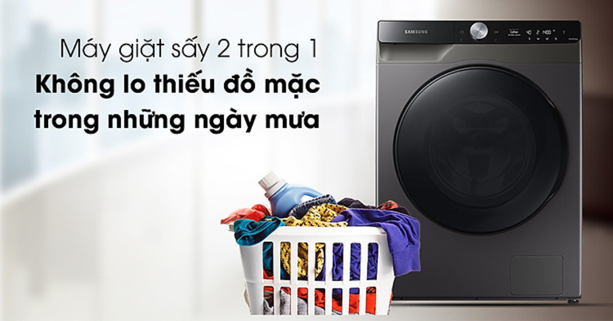 Đặc điểm nổi bật của Máy giặt sấy thông minh Samsung WD11T734DBX/SV