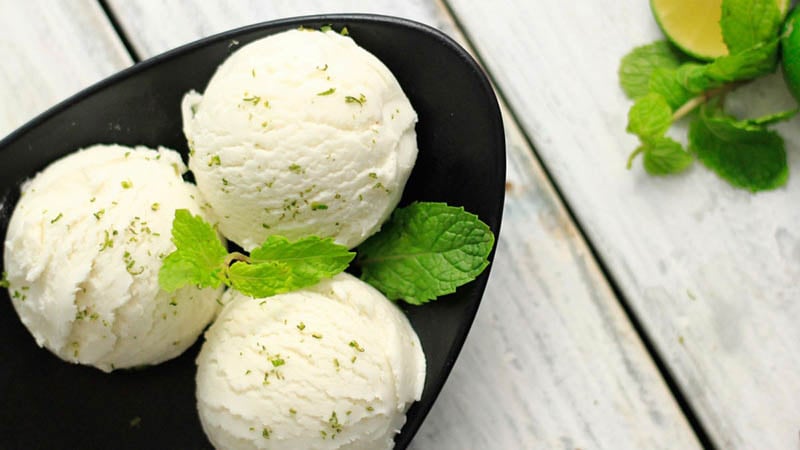 Kem chanh bạc hà phù hợp cho mùa hè