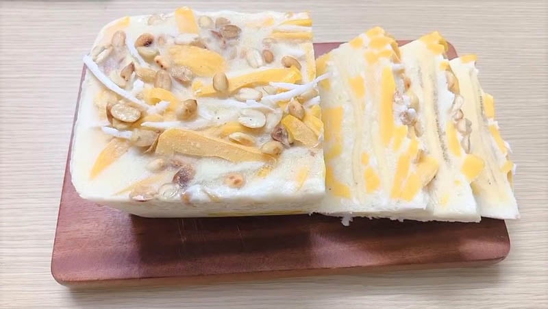 Kem chuối mít siêu ngon mát lạnh, xua tan nắng nóng